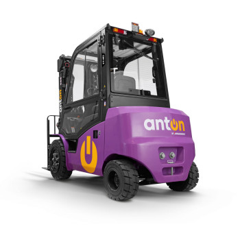 Електричний чотириколісний вилочний навантажувач - CBH 3.0 | Щогла 4800mm - ASS | AntOn by Jungheinrich