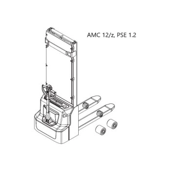 Вантажні колеса для електричного штабелера