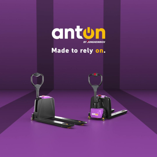 Електричний повідковий візок | PTL 1.5 | 685 x 1150 mm | AntOn by Jungheinrich