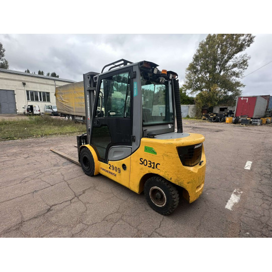 Б.в. Дизельний вилковий навантажувач DFG 435s гідростат